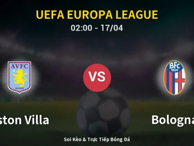Kết Quả: Aston Villa 4-0 Bologna – Highlight & Bàn Thắng | UEFA Europa League