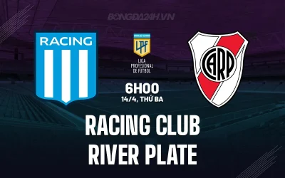 Racing Club vs River Plate: Cuộc chiến bất phân thắng bại? Dự đoán tỷ số chính xác 6h00 ngày 13/4 1